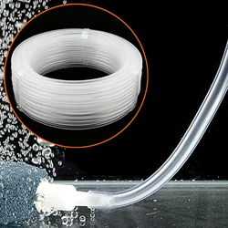 80M 4*6mm Oxygen Tube For Air Pump Aquarium Silicone Hose Fish Tank Air Bubble Stone Pipe Aerator Tubing Gardening Supplies