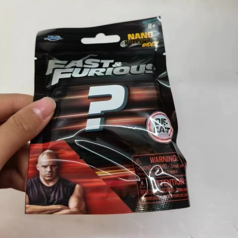 Jada Nano Fast & Furious Blind Box Toys 1.65-inch Mini Car Die-Cast Anime Action Figure Doll Model Toys Collect Ornaments view 6