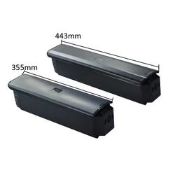 Aventon Level 36V 48V 52V Inner Tube Ebike Battery Box Empty Battery Case 52pcs 70pcs 18650 Cell Holder