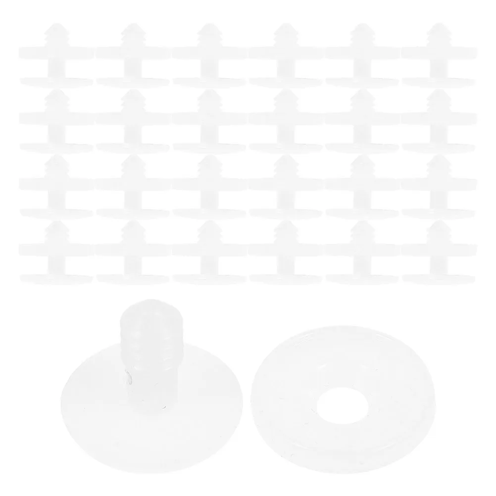 

40 Set Joint Gaskets Accessory Accessories DIY Plastic Bear Figure Frames