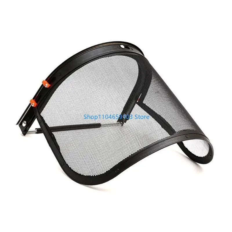 High Strength Steel Wire Visors For Hard Hat Protections In Outdoor Activity