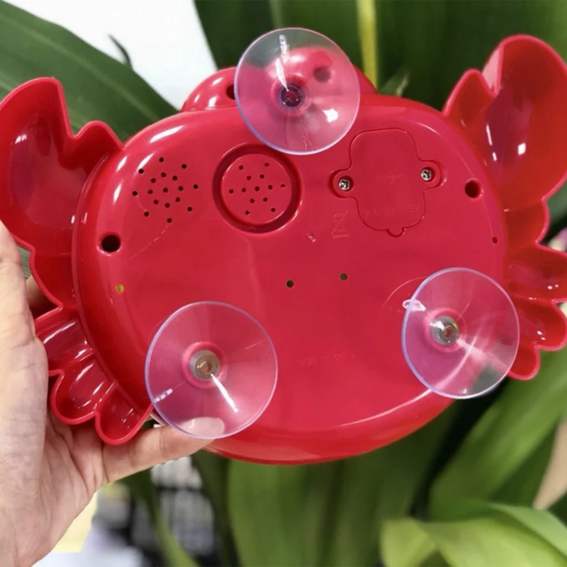 Máquina sopladora de burbujas para bebés y niños, juguetes de agua y jabón, con música