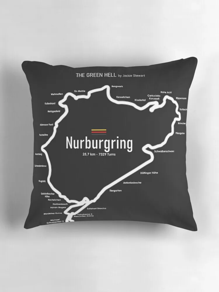 Nurburgring Throw Pillow christmas pillowcases Cushions For Sofa Elastic Cover For Sofa pillow 3
