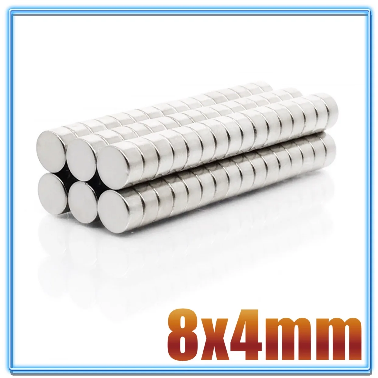 2-2000Pcs 8x4 Neodymium Magnet 8mm x 4mm N35 NdFeB Round Super Powerful Strong Permanent Magnetic imanes Disc 8x4 mm 8*4 mm