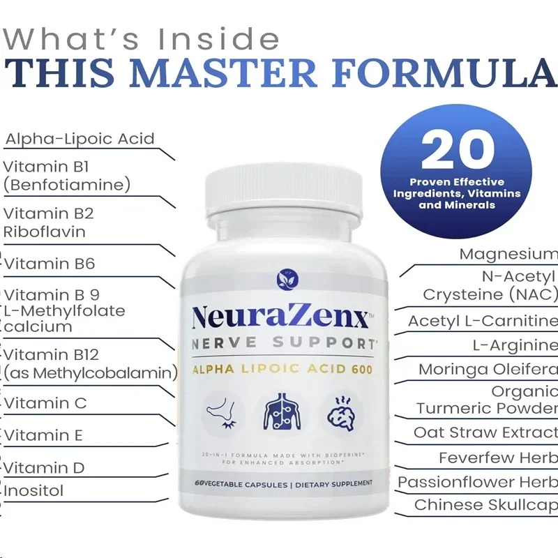 Neurohypotensive and Neuropathological Support,containingPhenylthiamine Phosphate, Lipoic Acid,  L-carnitine, and Turmeric
