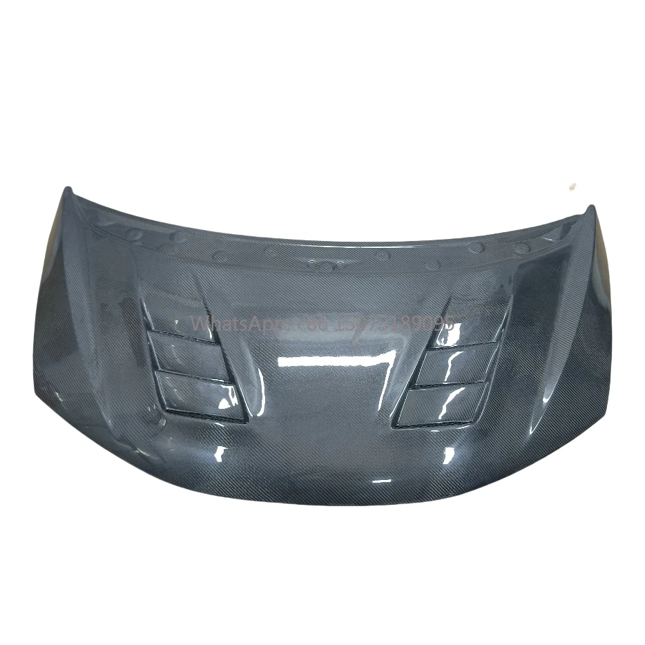 

GK5 Style Fit Carbon Fiber Hood Engine Cover with Vent for Honda Fit