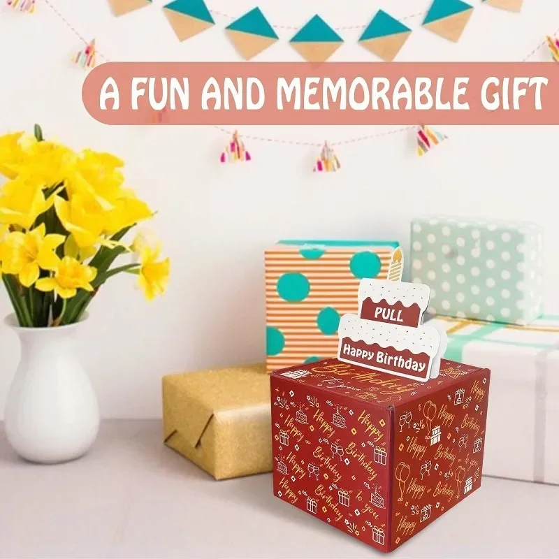 

Unique Birthday Cash Box for Party Decor and Celebration Creative Birthday Money Box for Party Decorations and Gift