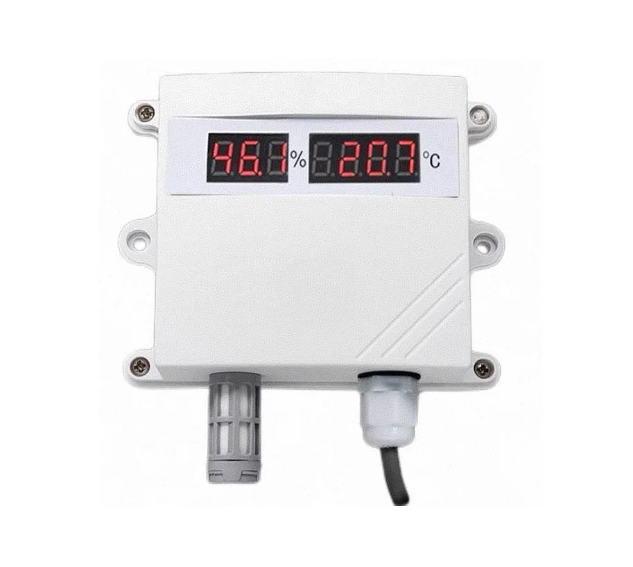 

Customizable Digital 4-20mA Output LCD Display 24VDC Humidity Soil Temperature Sensor ABS Greenhouse Farm OEM ODM Support 24Hrs