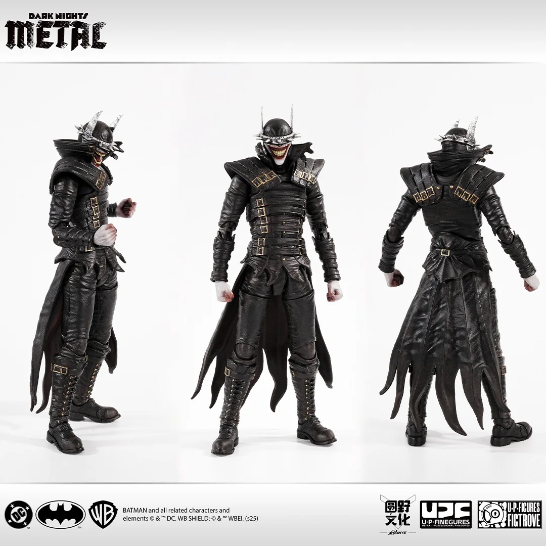 U-P-Finegures Batman Dark Nights: Metal The Batman Who Laughs DCC Modell Actionfigur Trendiges Spielzeug Desktop-Puppe Sammlerstücke