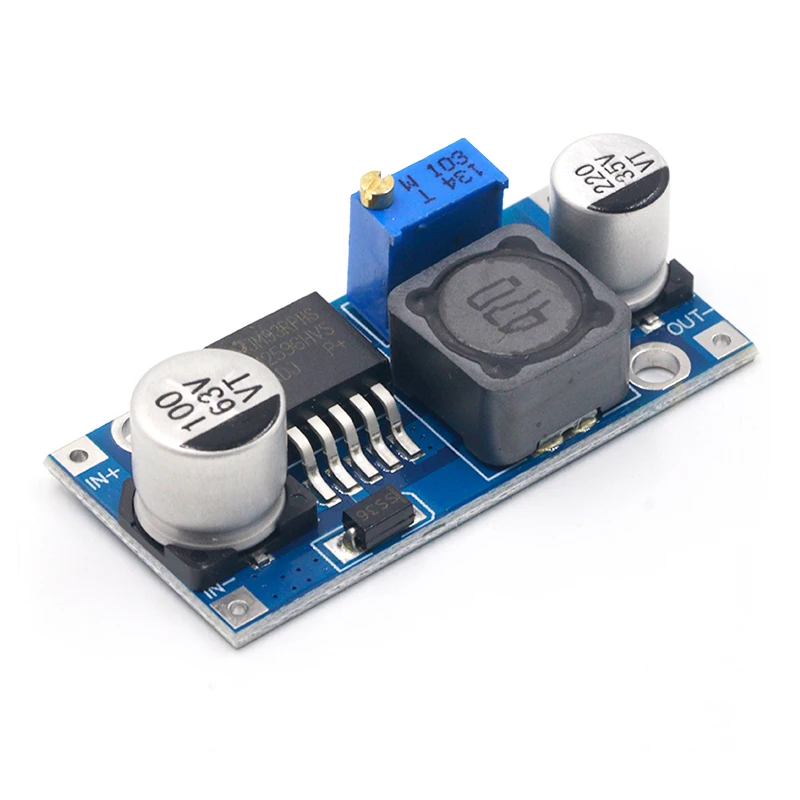 48V adjustable buck module DC-DC LM2596HVS Input 4.5-48v electric vehicle voltage regulator power supply