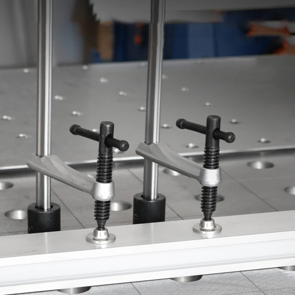 

For Woodworking Quick Acting Hold Down Clamp for 16mm and 28mm Hole Tables for Welding and For Woodworking Applications