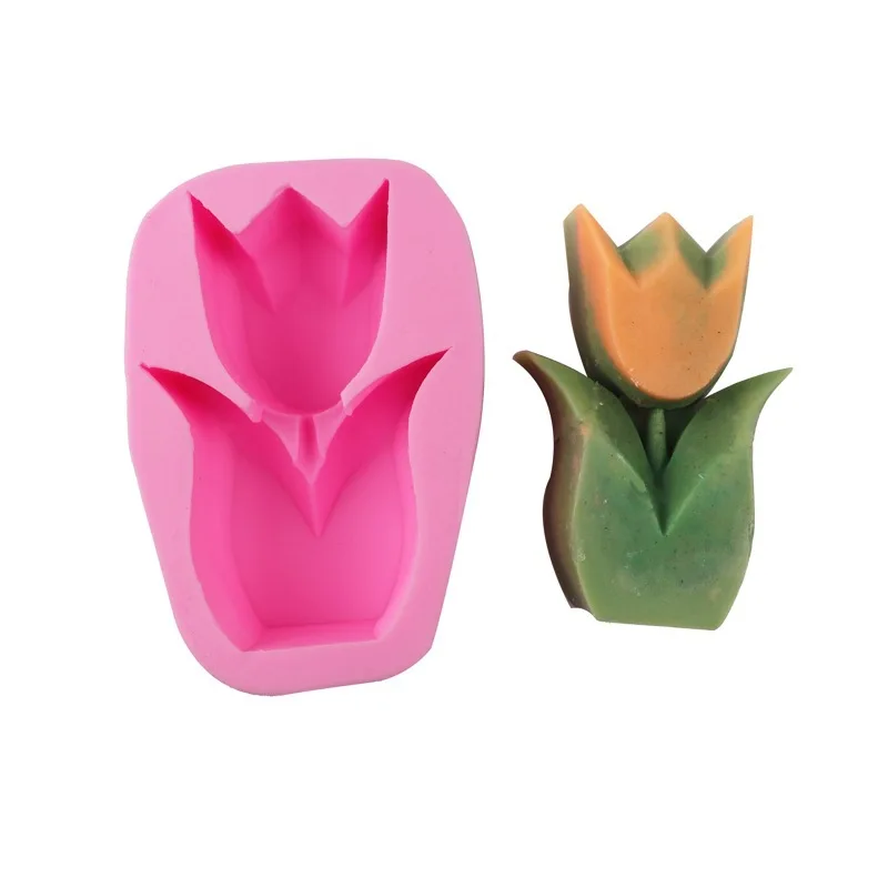 Diytulip face aromatherapy candle mould silicone cake jelly/pudding mold