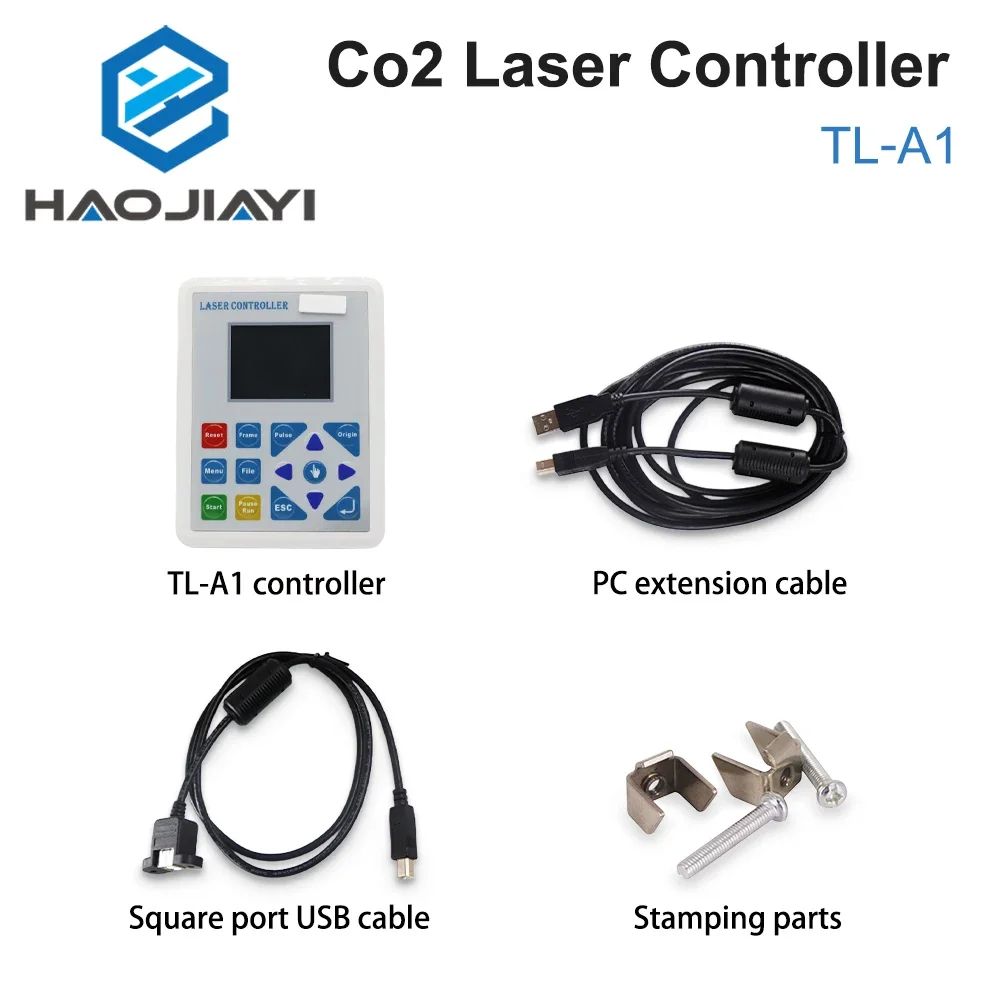 HAOJIAYI-Co2レーザーコントローラーシステム,彫刻切断機用,k40,3020, 6040,ruida,leetro trocenの代わり