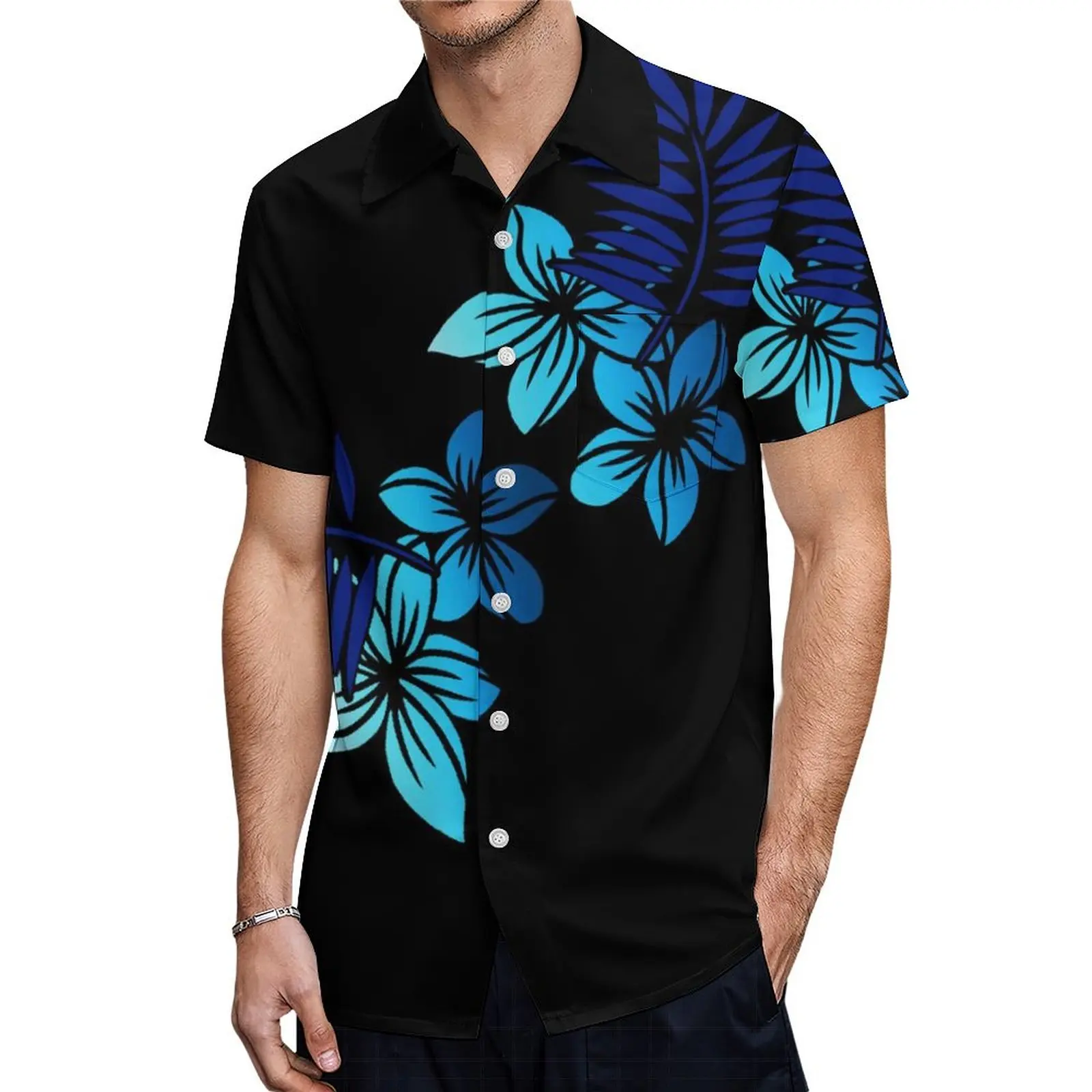 Samoa Club Coppia Abito da donna Elegante Top slim fit e gonna lunga Pletasi Abito in due pezzi Camicia Aloha da uomo polinesiana Fiji