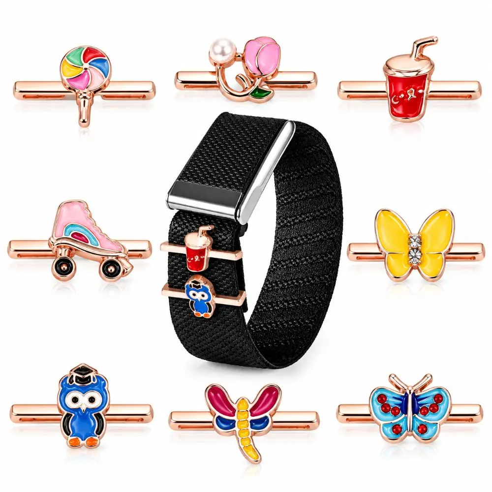 Cartoon Watch Strap Decorative Clasp Small Size Metal Watch Band Accessories DIY Jewelry Items for Whoop 5.0/5.0 MG/4.0
