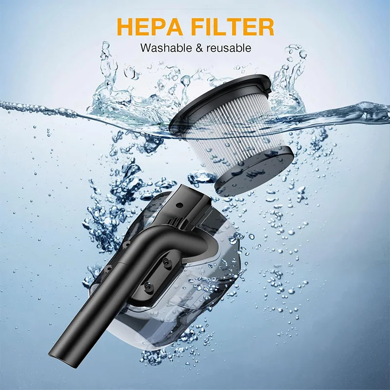 Aspirador de pó sem fio recarregável, soprador de poeira portátil, chão, carro, pêlos de animais de estimação, limpeza multifuncional para dewalt, pino de bateria de 20v