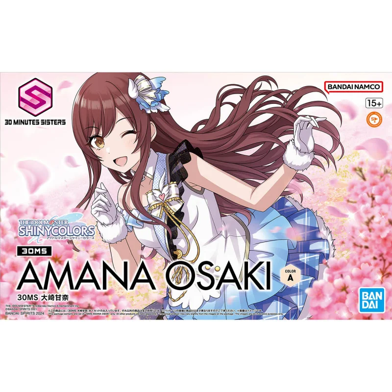 

Bandai Оригинал iDOLM @ STER: блестящие цвета 30 мс Osaki Amana Сборная модель набор игрушек Коллекционная модель украшения Подарки для