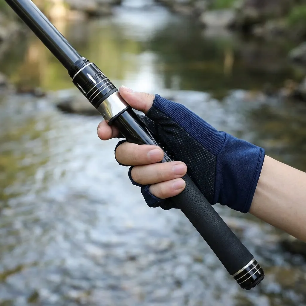 Ultralight Telescopic Carbon Fishing Rod With Ceramic Guide Rings Fast Action Portable Pole For Shore And Sea Fishing 1.5M-2.4 view 2