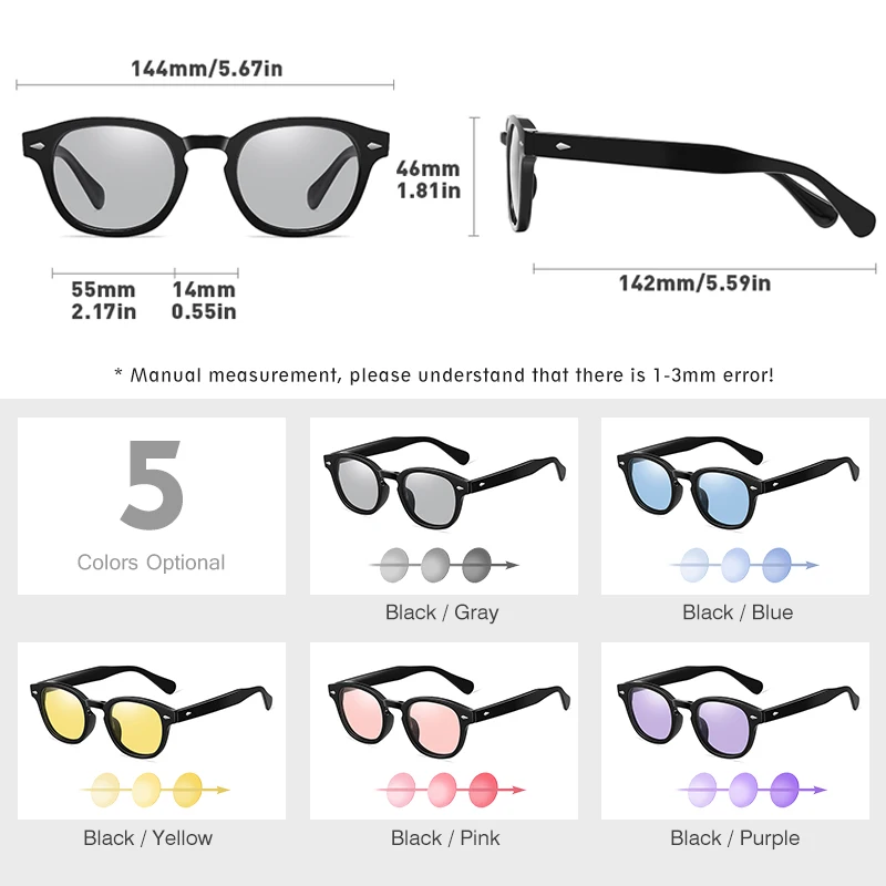 Lm neue Mode photo chrome Sonnenbrille Frauen Männer polarisierte blaue Brillen treiben Outdoor-UV-Schutz Brillen Gafas de Sol Mujer