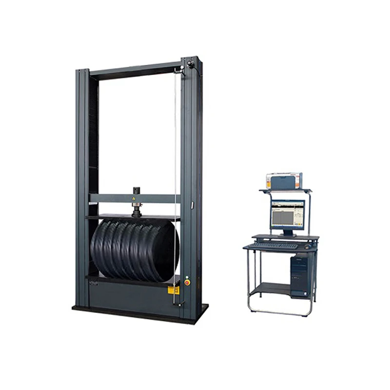 Hong Jin Microcomputer Controle Ring Stijfheid Testmachine Mpp Plastic Pijp Ring Stijfheid Testmachine