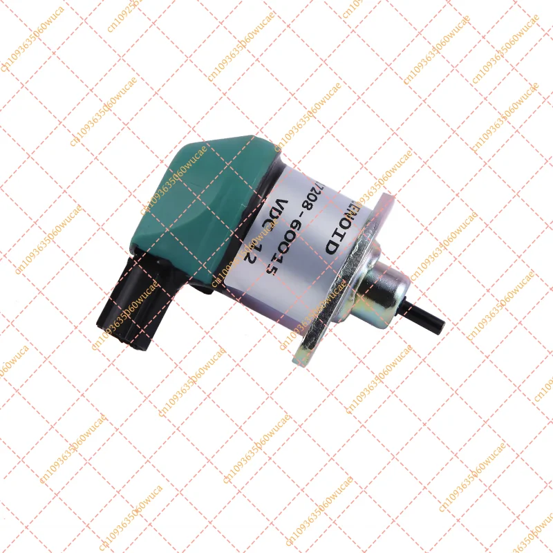 Fuel Stop Solenoid Valve 12V Replacement Part 17208-60015 17208-60016 for Kubota D1005 D1105 D905 Engine Accessory