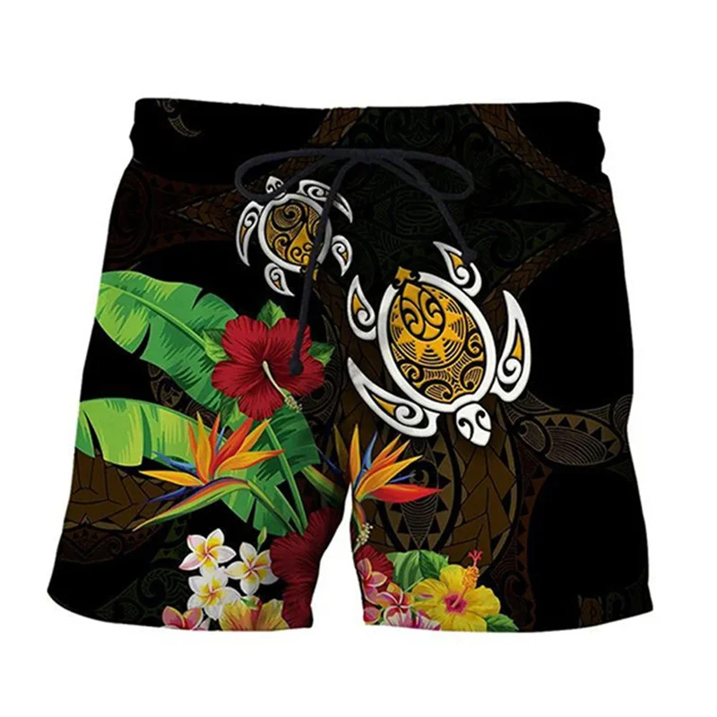 Рисунок 5 - Шорты мужские с забавным 3D-принтом морской черепахи