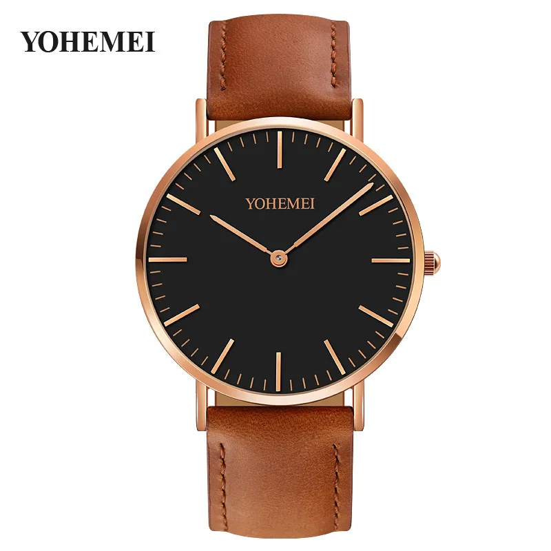 Timeless Duo Quartz Watches, Minimalist Couple's Set, Waterproof & Stylish, Premium Quality, Perfect Gift