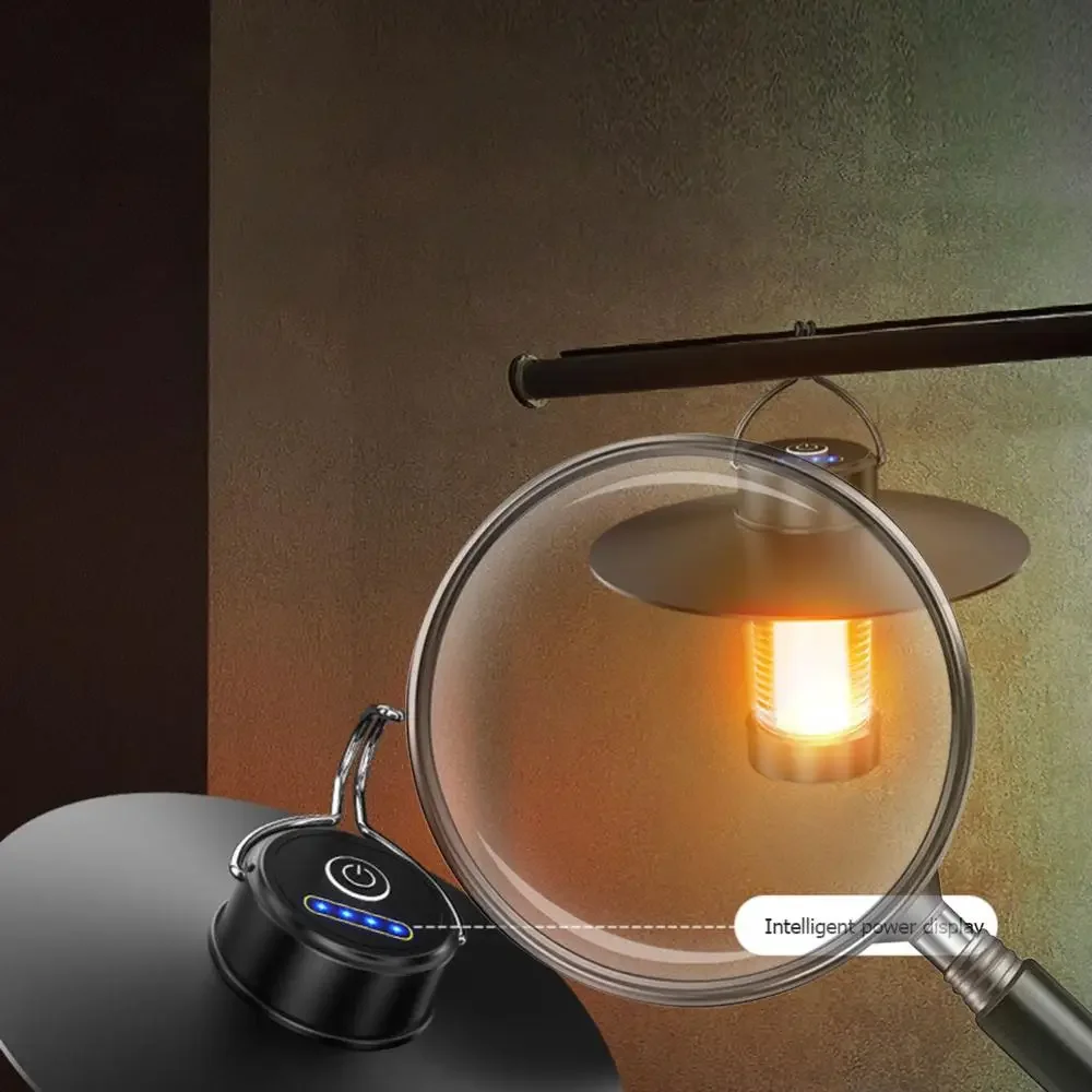 

Светодиодные декоративные подвесные светильники, водонепроницаемые с крючком, светильники для кемпинговой палатки, зарядная садовая декоративная лампа типа c для путешествий на открытом воздухе