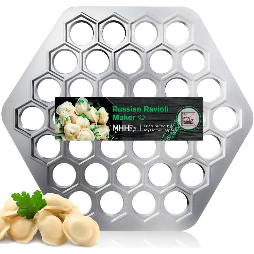 Premium Siberian Pelmeni Mold for Making Traditional Meat Dumplings