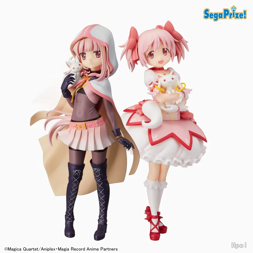 22CM Anime Magia Record Mahou Shoujo Madoka Figure Magica Gaiden Kaname Kyuubey Standing Animation Model Toy Gift Aciton Figure