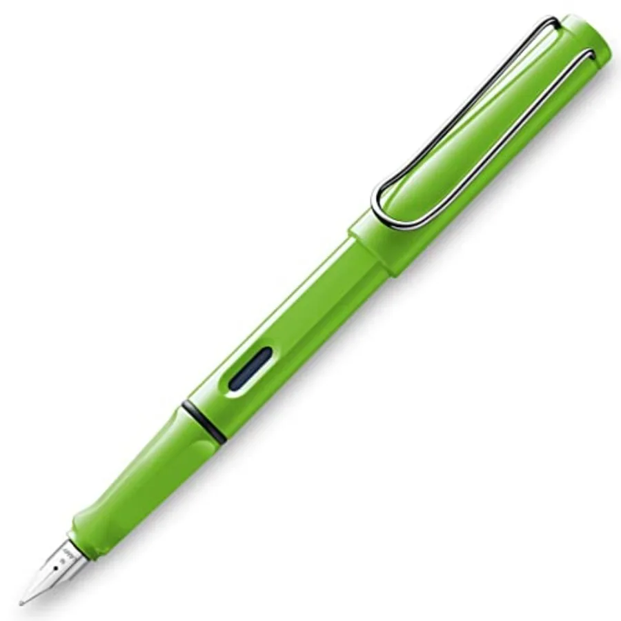 

L13GN-F Fountain Pen, F, Fine Point, Safari, Green