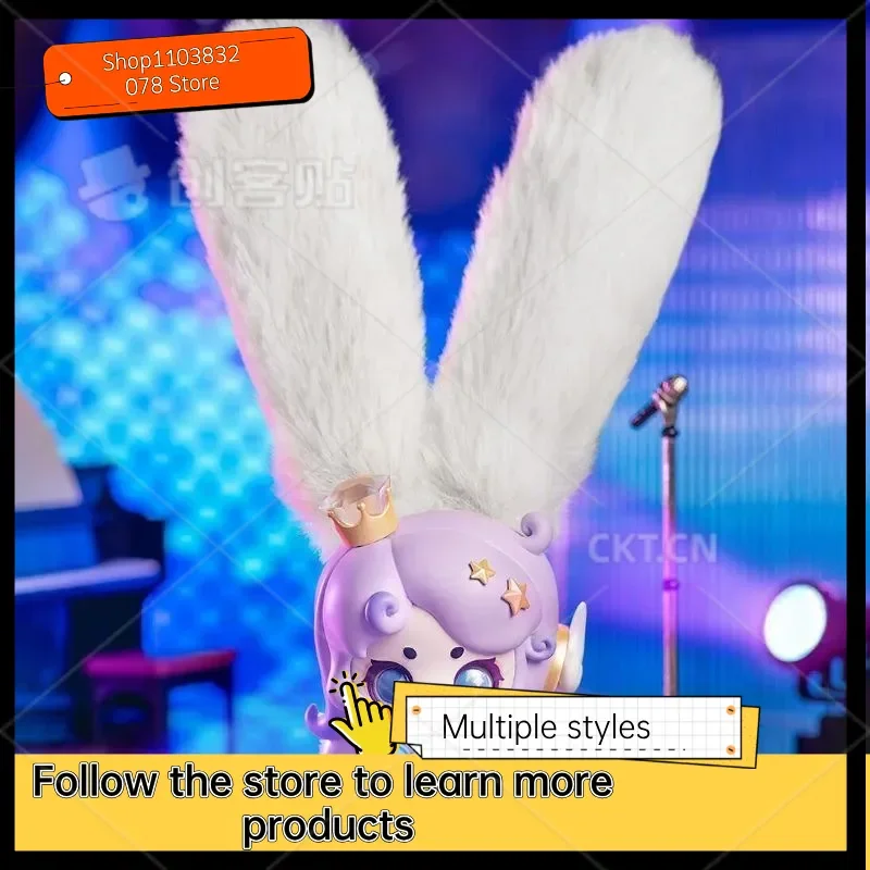 

Слипая коробка серии Kabu Rabbit Heart'S Desire-милый мультяшный кролик ручной работы, игрушка-кукла для украшения дня рождения