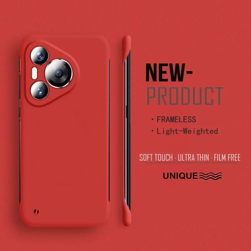 Frameless Hard PC Matte Phone Case For Huawei P70 Pro Puro 70 Ultra P70Pro Protective Bumper Shell Cover