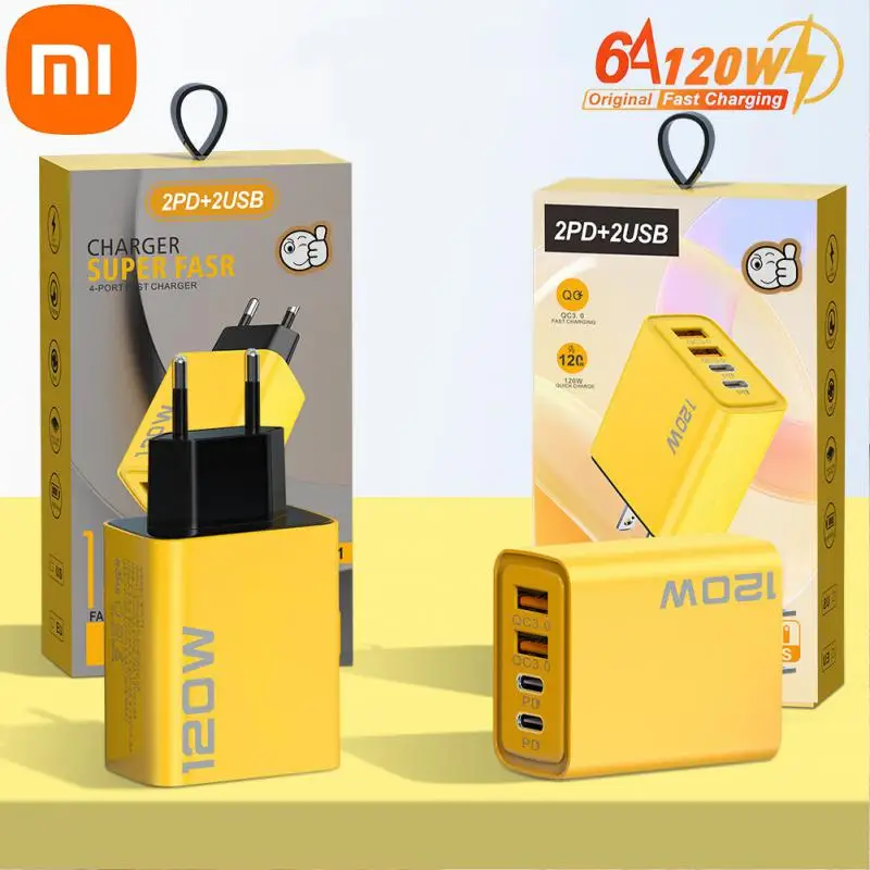 Xiaomi Charger 120W 67W 33W Original EU Fast Charger Quick Charging Power Xiaomi 10 Redmi K30 Pro/10X Pro Laptop Air MiJia MiJia