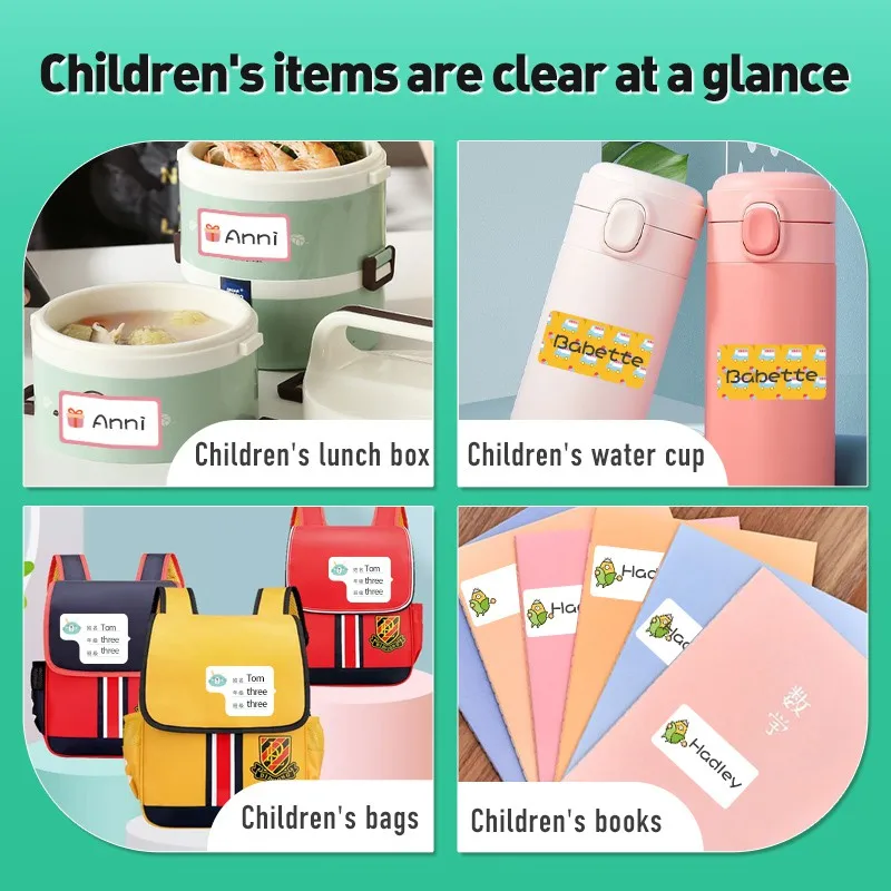 Niimbot Label Roll For D110 D11 D101 Thermal Label Printer Water-Proof Anti-Oil Sticker For Mini Label Maker