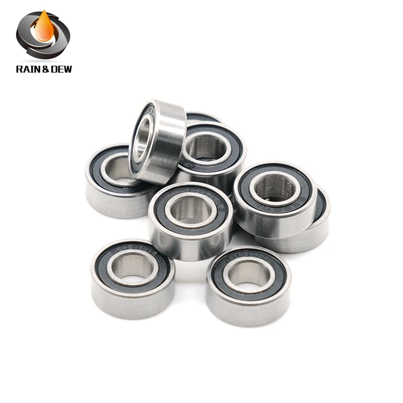 

10Pcs 688RS Ball Bearing 8x16x5 mm ABEC-7