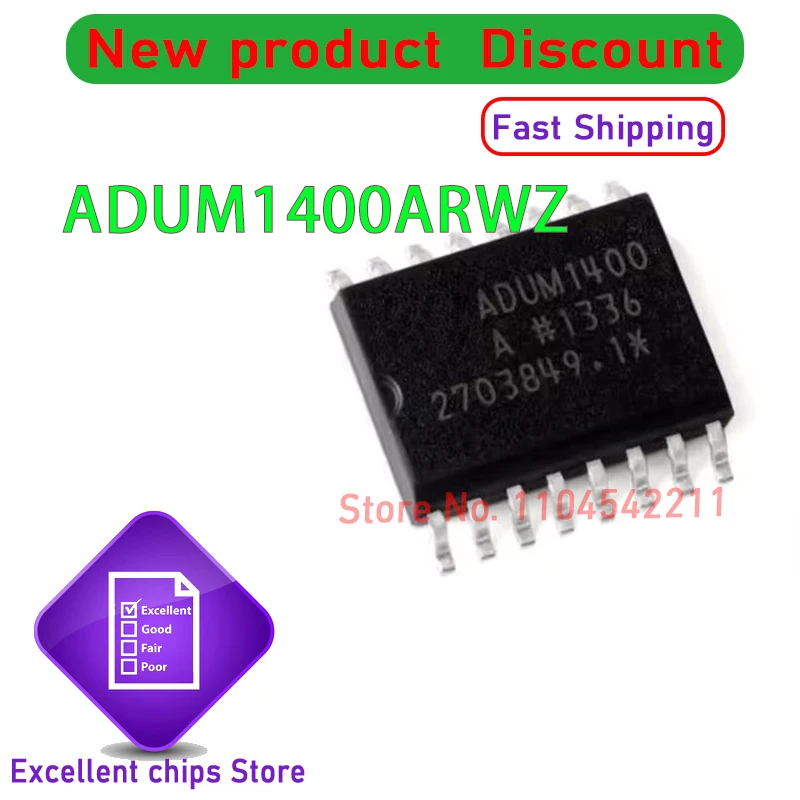 

ADUM1400ARWZ 10 шт./лот ADUM1400A ADUM1400 SOP