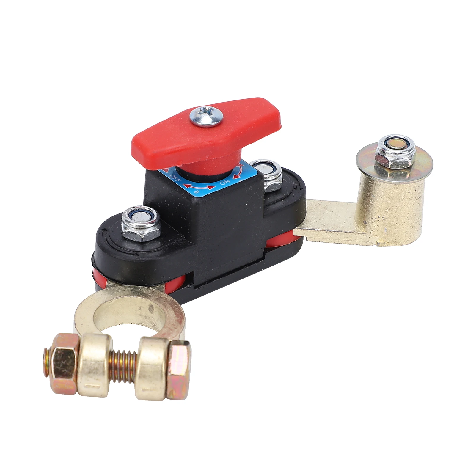 12V 24V Battery Kill Switch Battery Disconnect Switch with Adjustable Terminals Battery Cut-Off Switch for RV Boat Car Truck