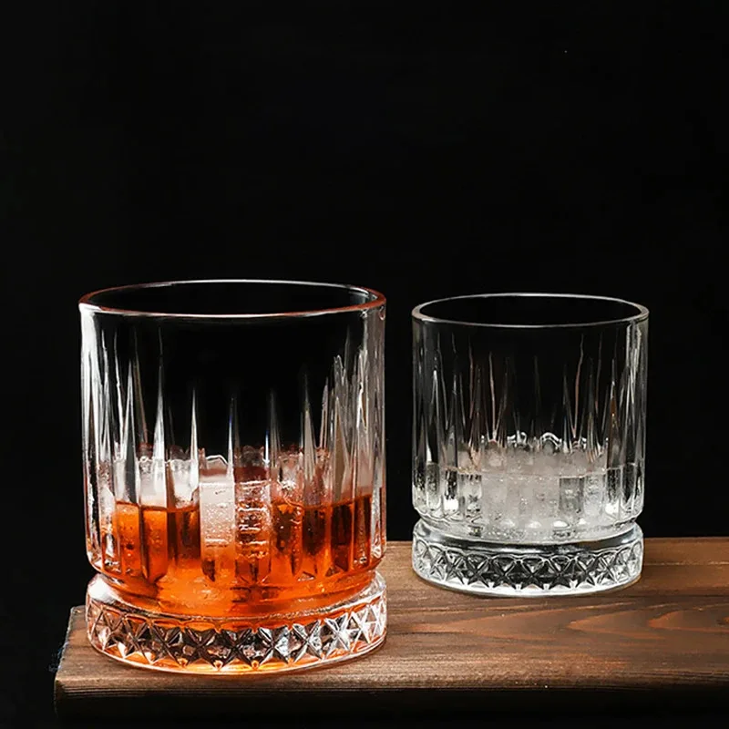 

TOPLIVING of 12 Beer Glass 100ml Small Capacity Wine Cups Modern Whiskey Cup Luxury Set Cocktail Drinking Glasses D