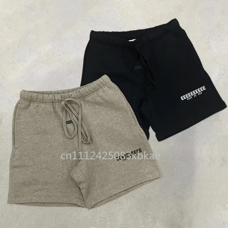 

Мужские повседневные шорты AS25 класса люкс с силиконовым логотипом, дизайнерские брендовые свободные хлопковые шорты для пар
