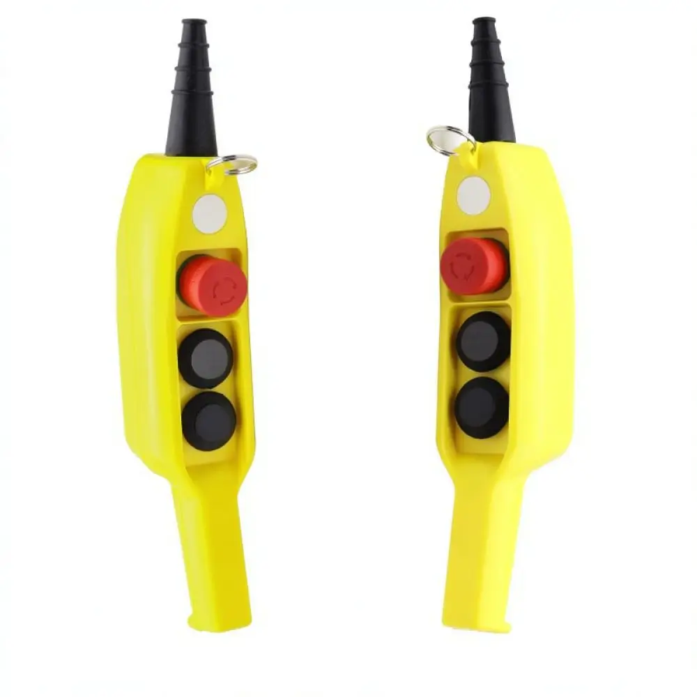 Industrial Emergency Stop Pendant Switch For Malif COB 61G Hoist Crane Push Button Control Handle Plastic Device Part