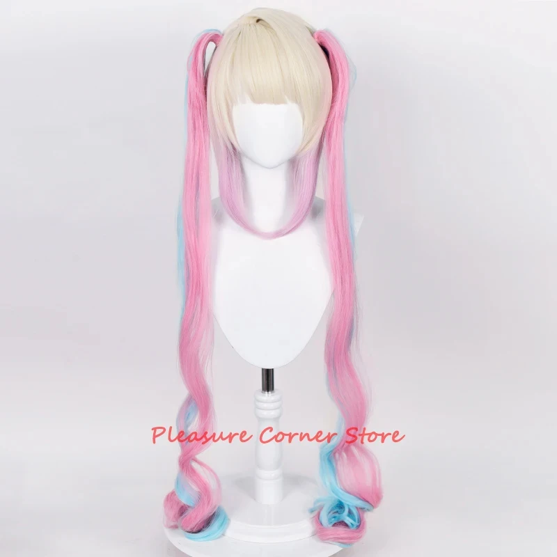 

⚽2026 NEEDY GIRL OVERDOSE Pre Styled KAngel Ame Cosplay Wig OMG Kawaii Angel Ame Cosplay Heat Resistant Colorful Ponytail WIG⚽#￥