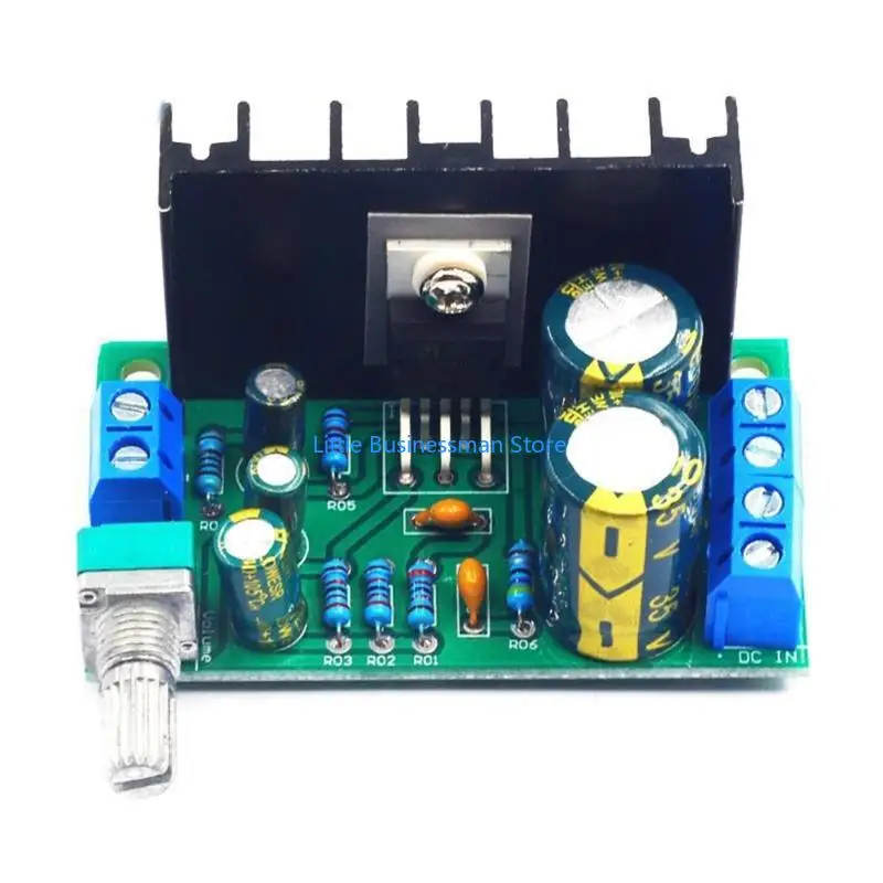 

Mono Amplifier Module DC12-24V Voltages Volumes Knob for Home & Car Audios M76A