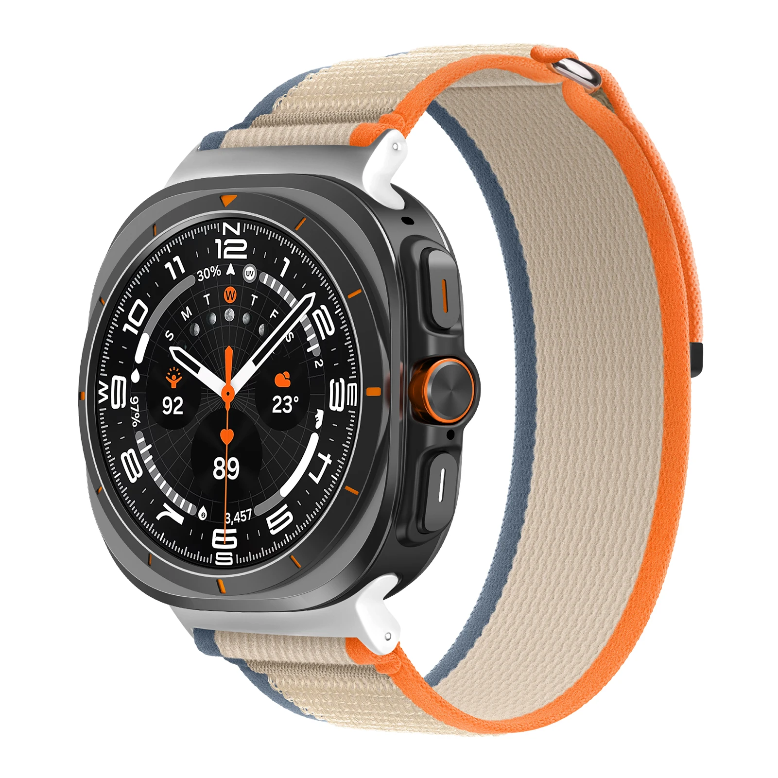 

Браслет Trail Loop для Samsung Galaxy Watch 7 Ultra band 47 мм, нейлоновый спортивный ремешок для Galaxy watch ultra 47 мм