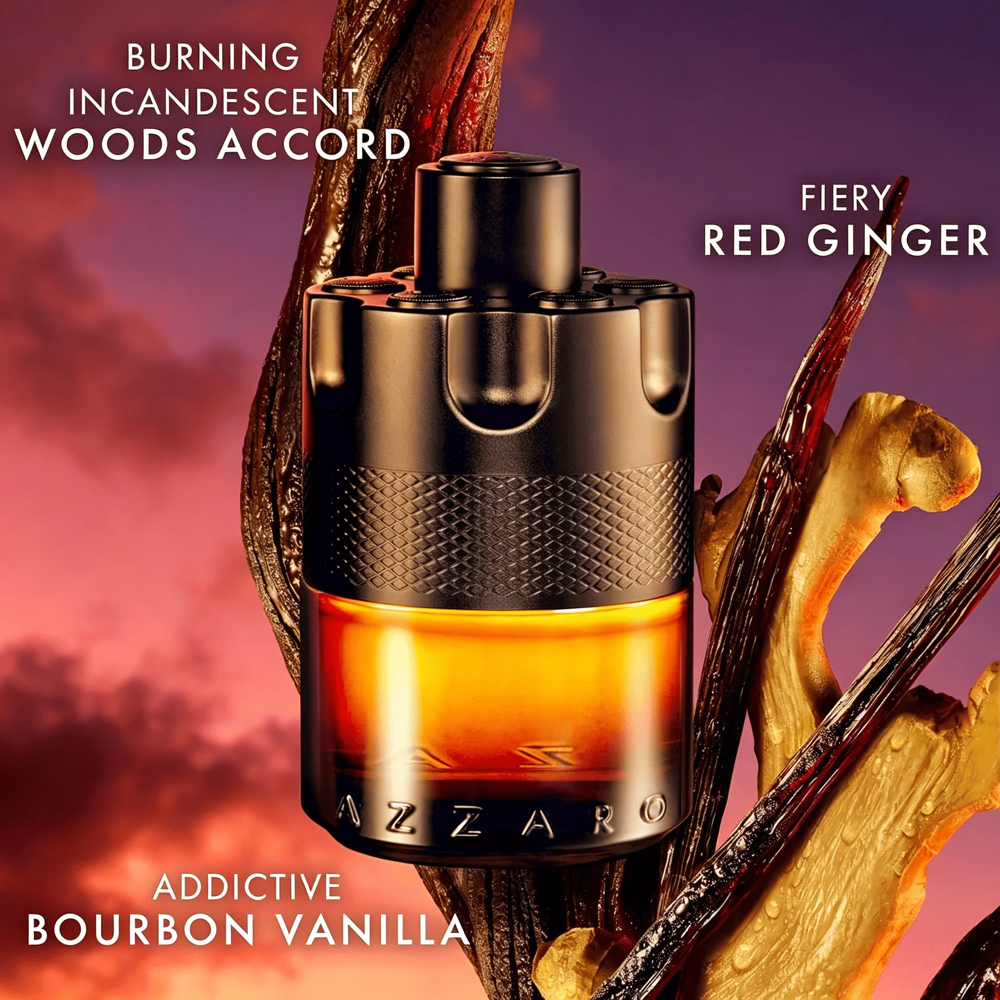 Azzaro The Most Wanted Parfum – Intensives Herrenparfüm – Würziger und verführerischer Duft für den Date-Night – Langanhaltend – Unwiderstehliche Luxusparfums für Männer – Detail 2