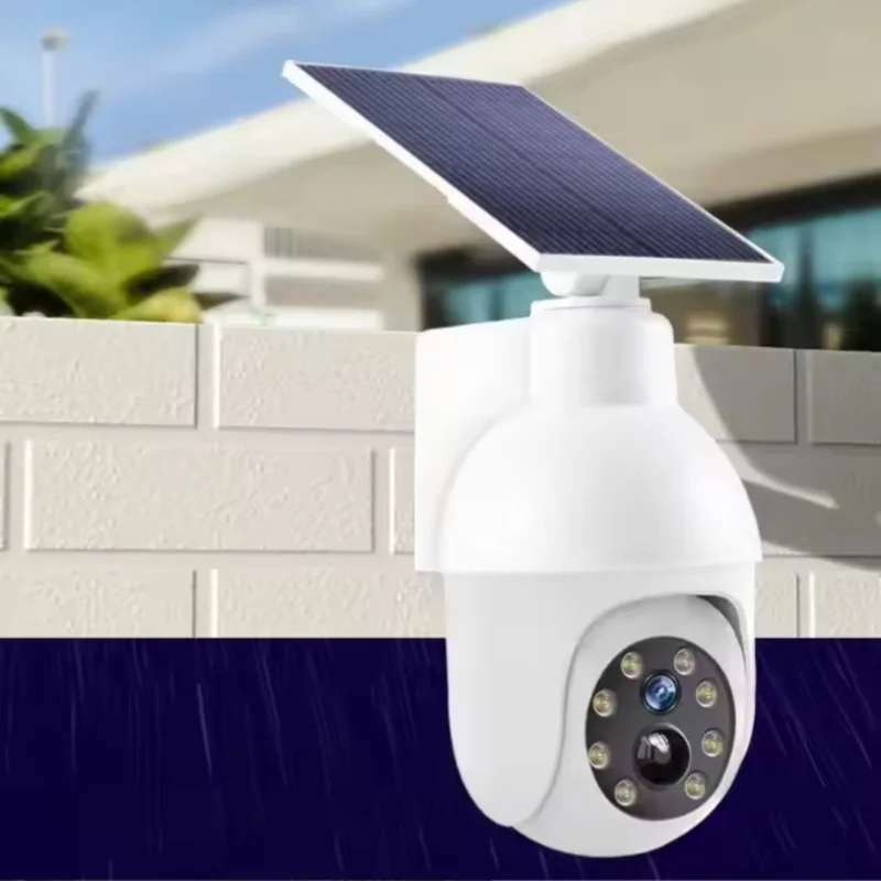 LED Solar Wall Lamp Simulated Monitoring Street Light Anti-Theft with Sensitive Sensor IP65 Garden Light for Road Application