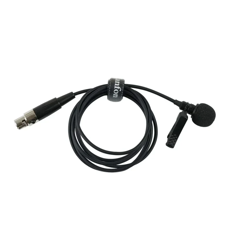 Canfon Lavalier Microphone, Cardioid Pickup Pattern, Five Needle mini XLR Audio Output Interface