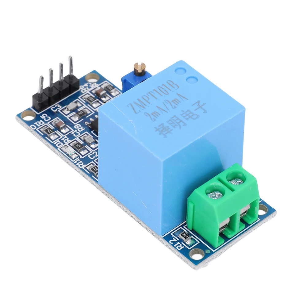 Płytka czujnika napięcia AC z aktywnym wyjściem ZMPT101B, jednofazowa płytka akwizycji sygnału napięcia wyjściowego dla Arduino