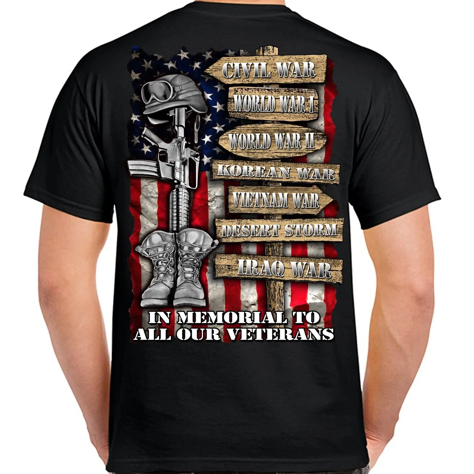 Solr  Patic War Veterans Memorial T-Shirt