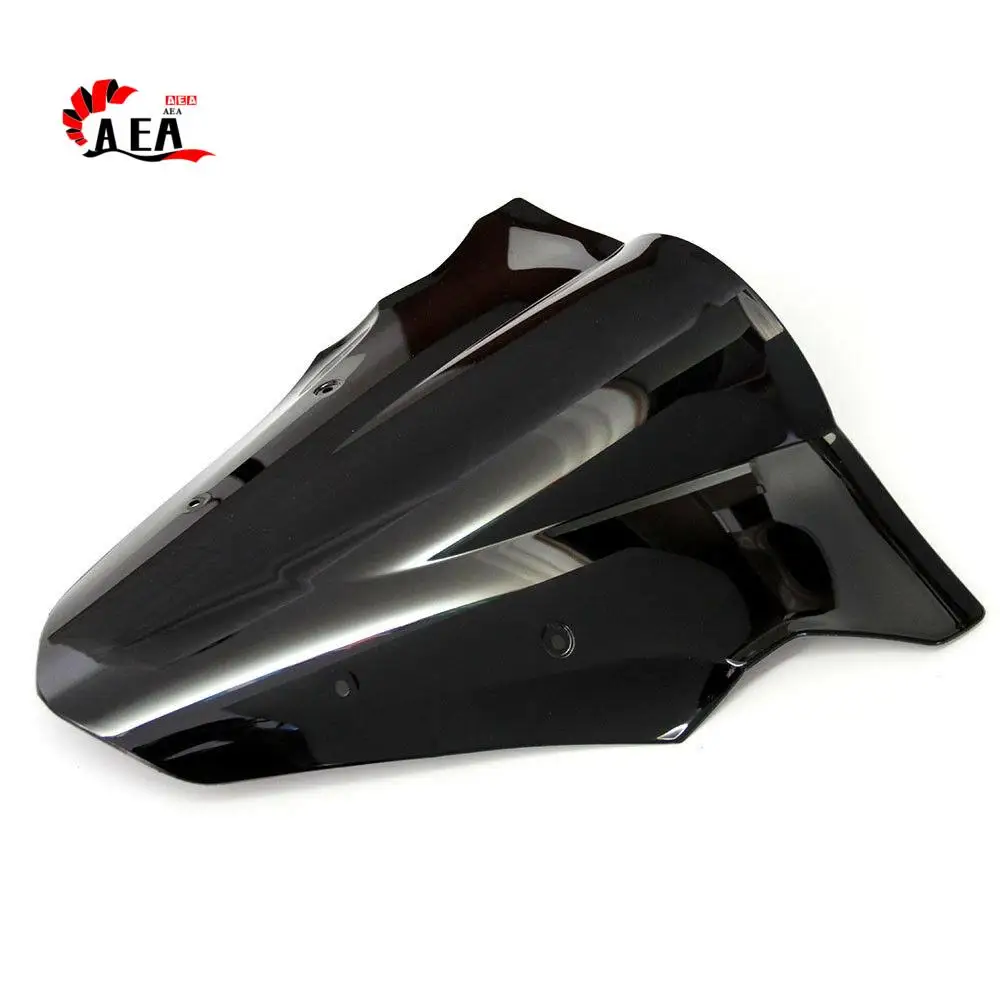 

AEA0-Black Motorcycle Windshield Windscreen For 12-16 Kawasaki Ninja 650 Er6f Ex650f